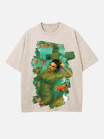 Taylor Swift Print Round Neck T-shirt