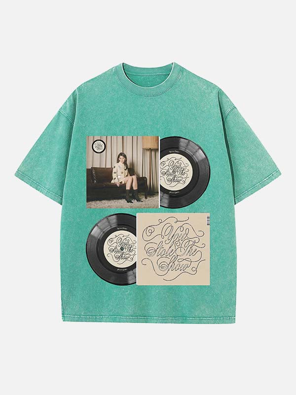 Sienna Spiro Print Round Neck T-shirt