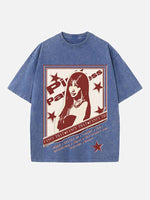 PinkPantheress Print Round Neck T-shirt