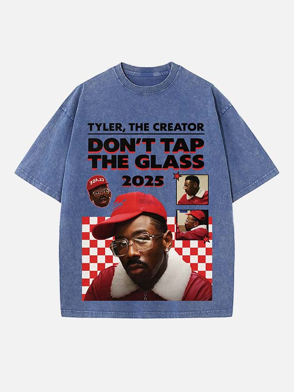Tyler, The Creator Print Round Neck T-shirt