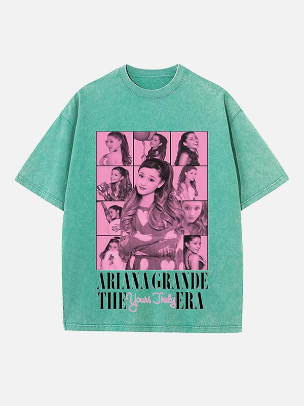 Ariana Grande Print Round Neck T-shirt