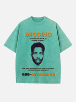 Frank Ocean Print Round Neck T-shirt
