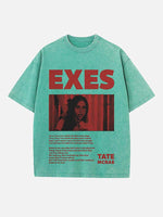 Tate McRae Print Round Neck T-shirt