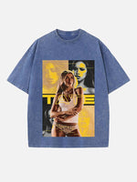 Tate McRae Print Round Neck T-shirt