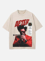The Weeknd Print Round Neck T-shirt