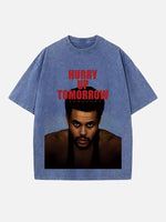 The Weeknd Print Round Neck T-shirt