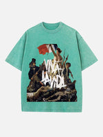 Coldplay Print Round Neck T-shirt