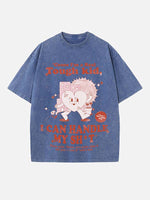 Taylor Swift Print Round Neck T-shirt