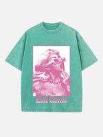 Kali Uchis Print Round Neck T-shirt