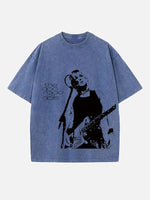The Goo Goo Dolls Print Round Neck T-shirt