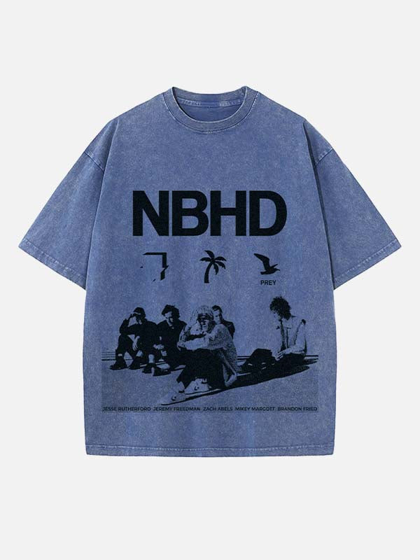 The Neighbourhood Print Round Neck T-shirt