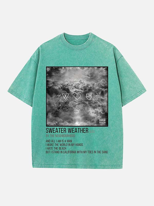 The Neighbourhood Print Round Neck T-shirt