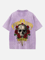 GUNS N' ROSES Print Round Neck T-shirt