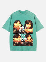 Beabadoobee Print Round Neck T-shirt