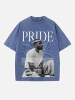 Kendrick Lamar Print Round Neck T-shirt
