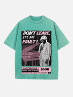 Tyler, The Creator Print Round Neck T-shirt