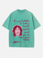 Sombr Print Round Neck T-shirt