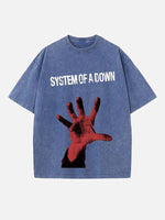 System of a Down Print Round Neck T-shirt
