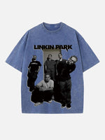 Linkin Park Print Round Neck T-shirt