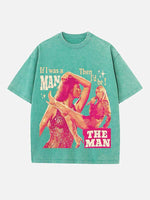 Taylor Swift Print Round Neck T-shirt