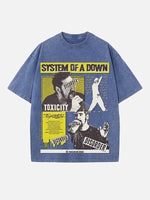 System of a Down Print Round Neck T-shirt