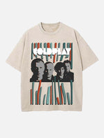 Coldplay Print Round Neck T-shirt