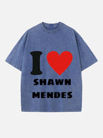Shawn Mendes Print Round Neck T-shirt