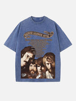 Creedence Clearwater Revival Print Round Neck T-shirt