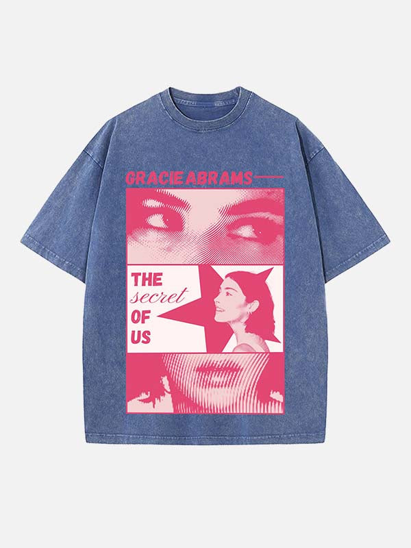 Gracie Abrams Print Round Neck T-shirt
