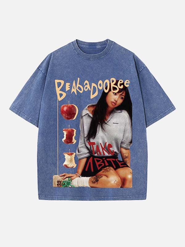 Beabadoobee Print Round Neck T-shirt