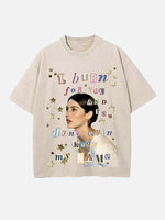 Gracie Abrams Print Round Neck T-shirt