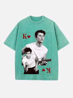 Shawn Mendes Print Round Neck T-shirt
