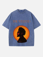 The Weeknd Print Round Neck T-shirt