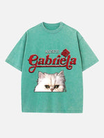 KATSEYE Print Round Neck T-shirt