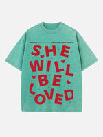 Maroon 5 Print Round Neck T-shirt