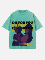 The Weeknd Print Round Neck T-shirt