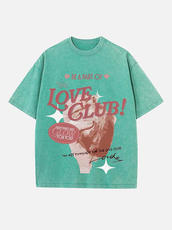 Lorde Print Round Neck T-shirt