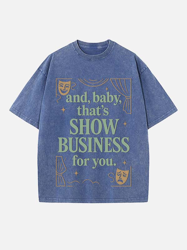 Taylor Swift Print Round Neck T-shirt