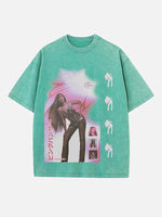 PinkPantheress Print Round Neck T-shirt