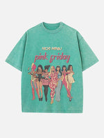 Nicki Minaj Print Round Neck T-shirt