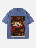 The Weeknd Print Round Neck T-shirt