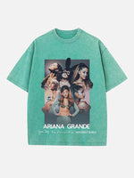 Ariana Grande Print Round Neck T-shirt