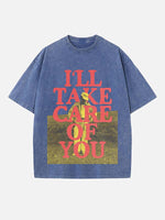 Tyler, The Creator Print Round Neck T-shirt