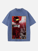 Rihanna Print Round Neck T-shirt