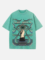 Tame Impala Print Round Neck T-shirt