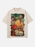 Taylor Swift Print Round Neck T-shirt