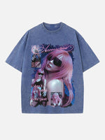 Aespa Giselle Print Round Neck T-shirt