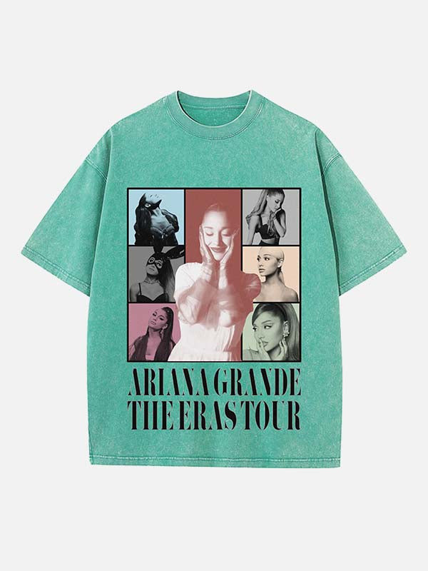 Ariana Grande Print Round Neck T-shirt