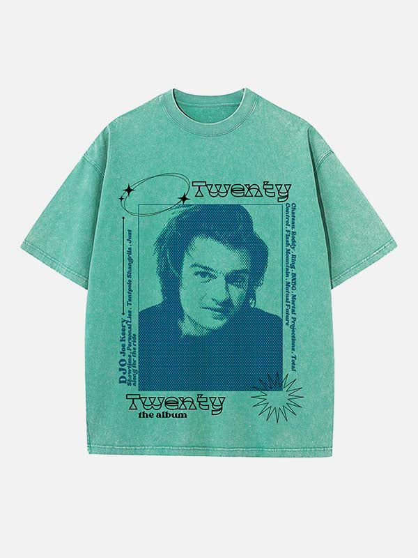 Djo Print Round Neck T-shirt