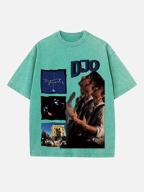 Djo Print Round Neck T-shirt